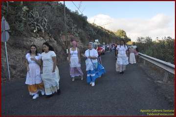 La Gavia ofrenda a María Auxiliadora (Foto TF)